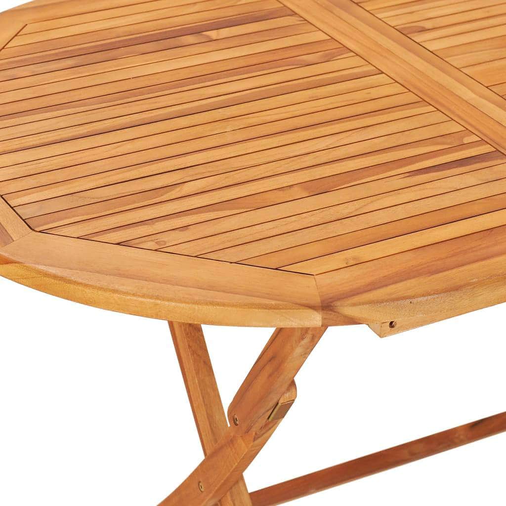 Folding Garden Table Solid Teak Wood