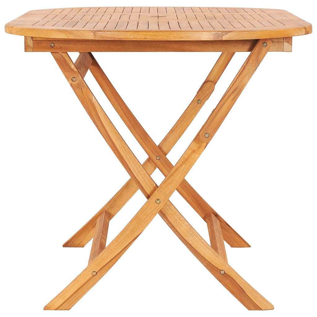 Folding Garden Table Solid Teak Wood