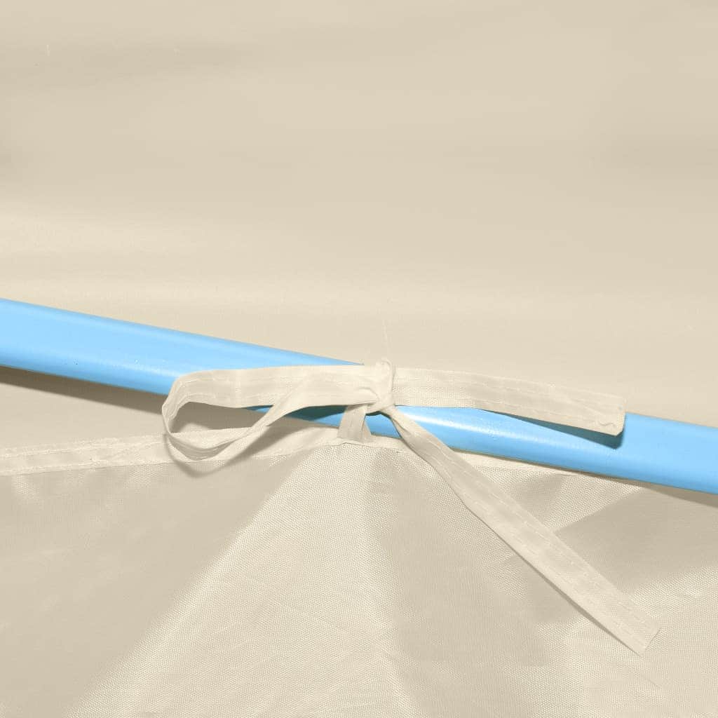 Folding Pop-up Party Tent with 5 Sidewalls  Cream