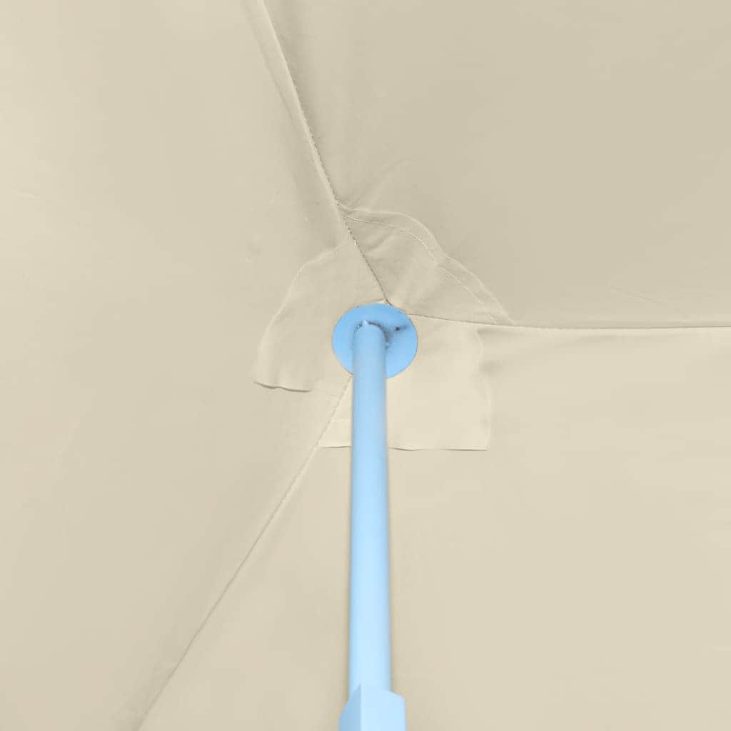 Folding Pop-up Party Tent with 5 Sidewalls  Cream