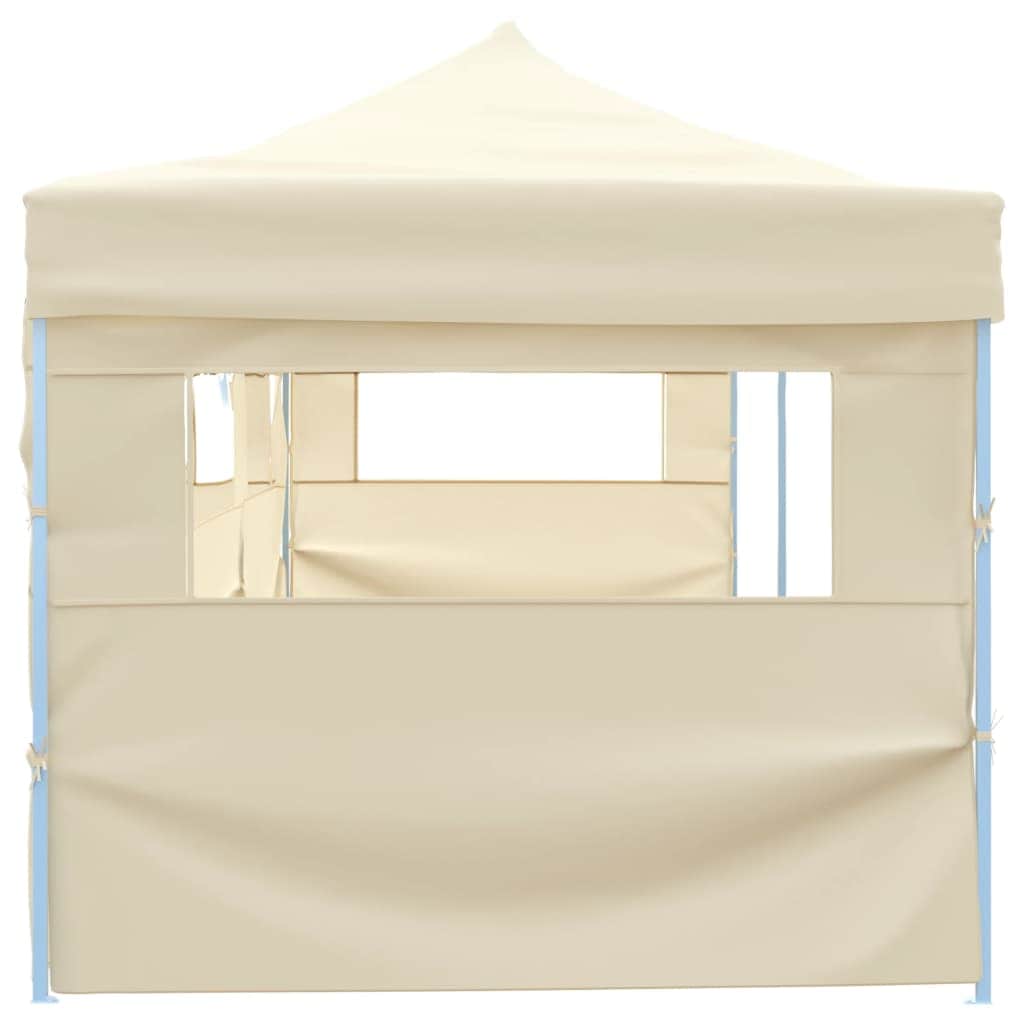 Folding Pop - up Party Tent with 5 Sidewalls Cream - Simple deals