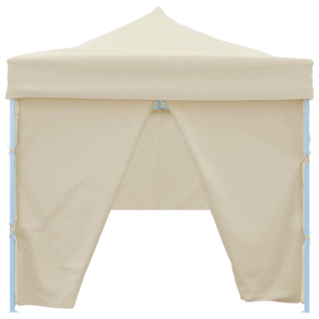 Folding Pop - up Party Tent with 8 Sidewalls Cream - Simple deals