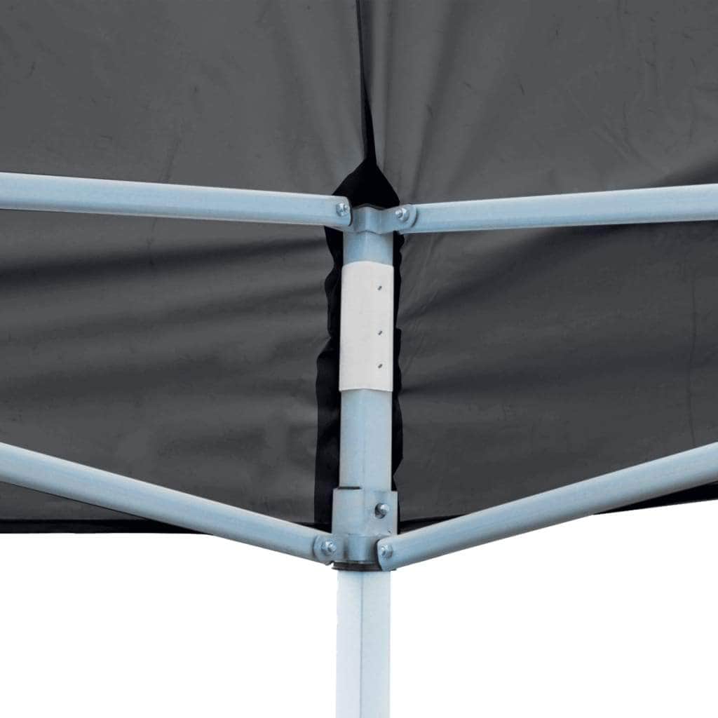 Folding Pop-up Partytent with Sidewalls Anthracite