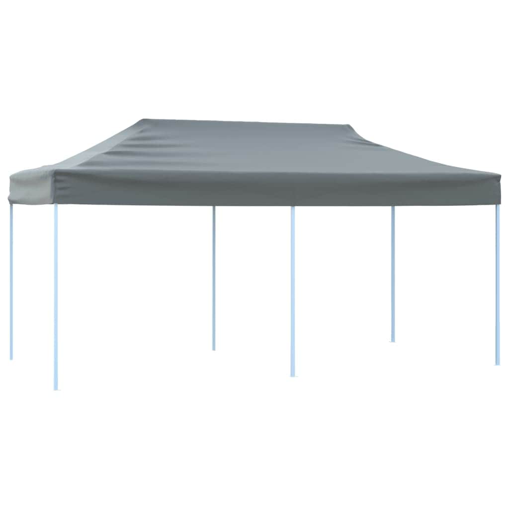 Folding Pop-up Partytent with Sidewalls Anthracite