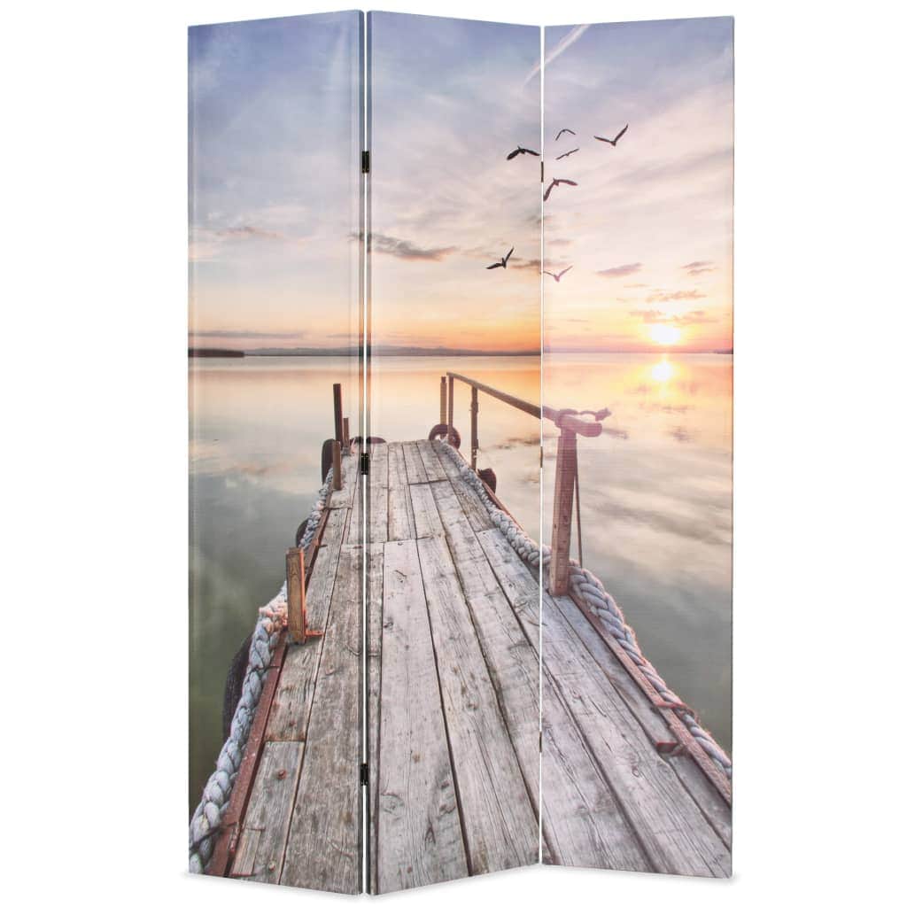 Folding Room Divider  Lake