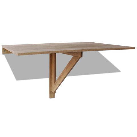 Folding Wall Table Oak