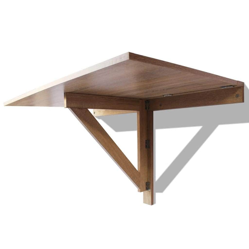 Folding Wall Table Oak