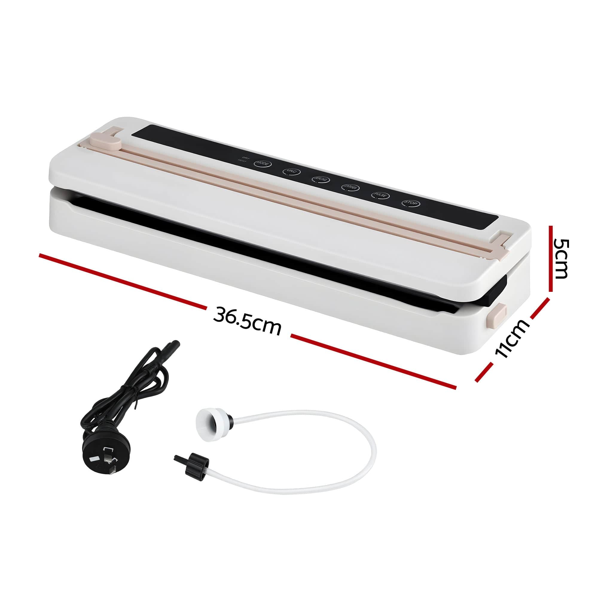 Food Vacuum Sealer Machine 110W Auto Seal 6 Modes Fresh Storage Bags
