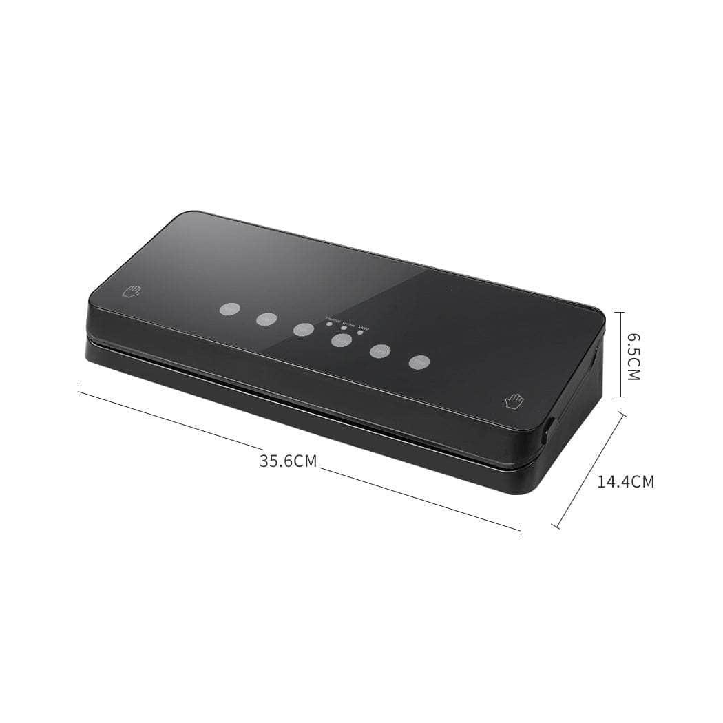 Food Vacuum Sealer Machine Fresh Black
