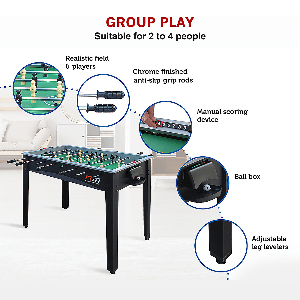 Foosball Soccer Table 4Ft Tables Football Game Home Party Gift