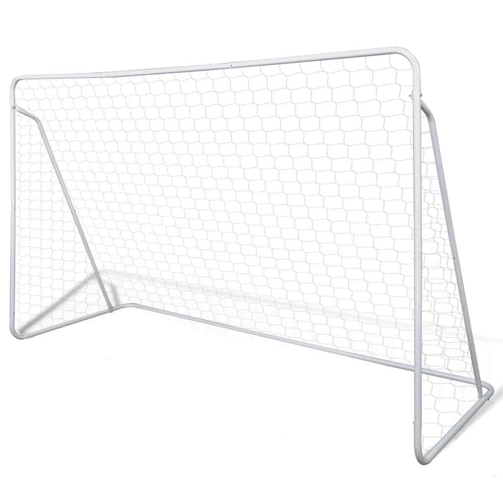 Football Goal Nets Steel 2 pcs