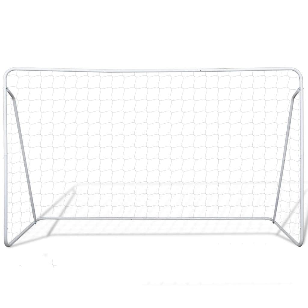 Football Goal Nets Steel 2 pcs