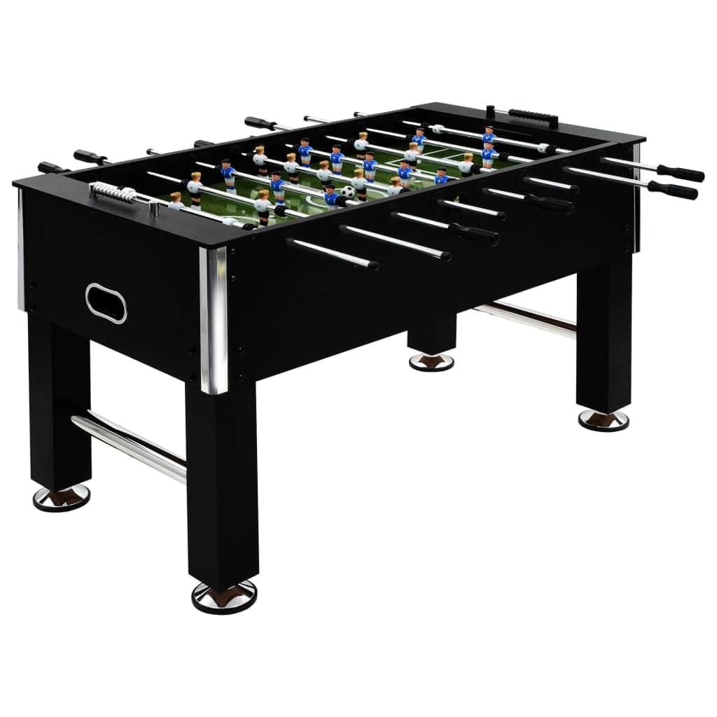 Football Table Steel 60 kg Black
