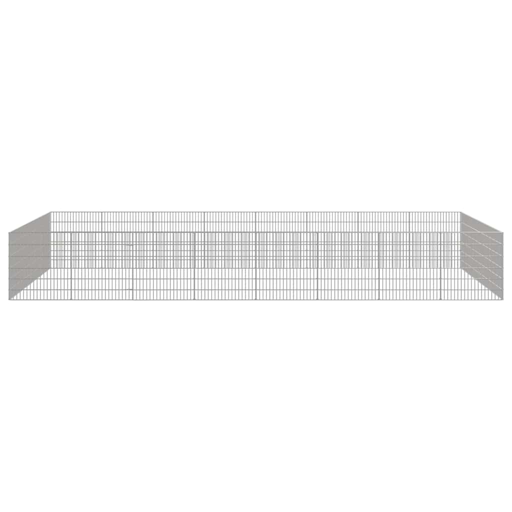 Free Range Animal Enclosure 24-Panel Galvanised