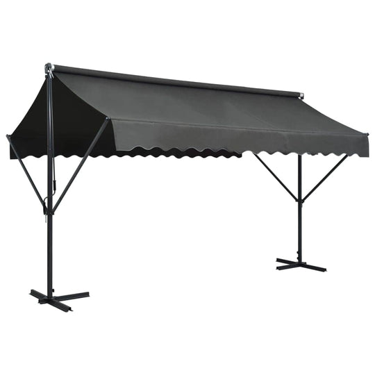 Free Standing Awning Anthracite M
