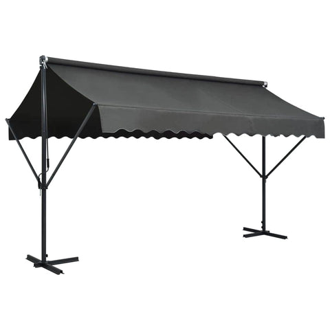 Free Standing Awning Anthracite M