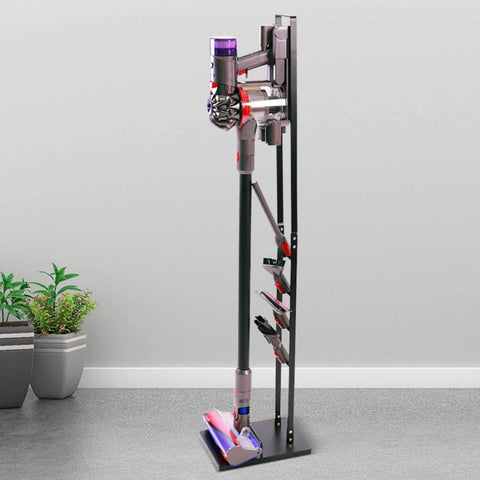 Freestanding Dyson Vacuum Cleaner Stand Rack Holder For Dyson (Black)