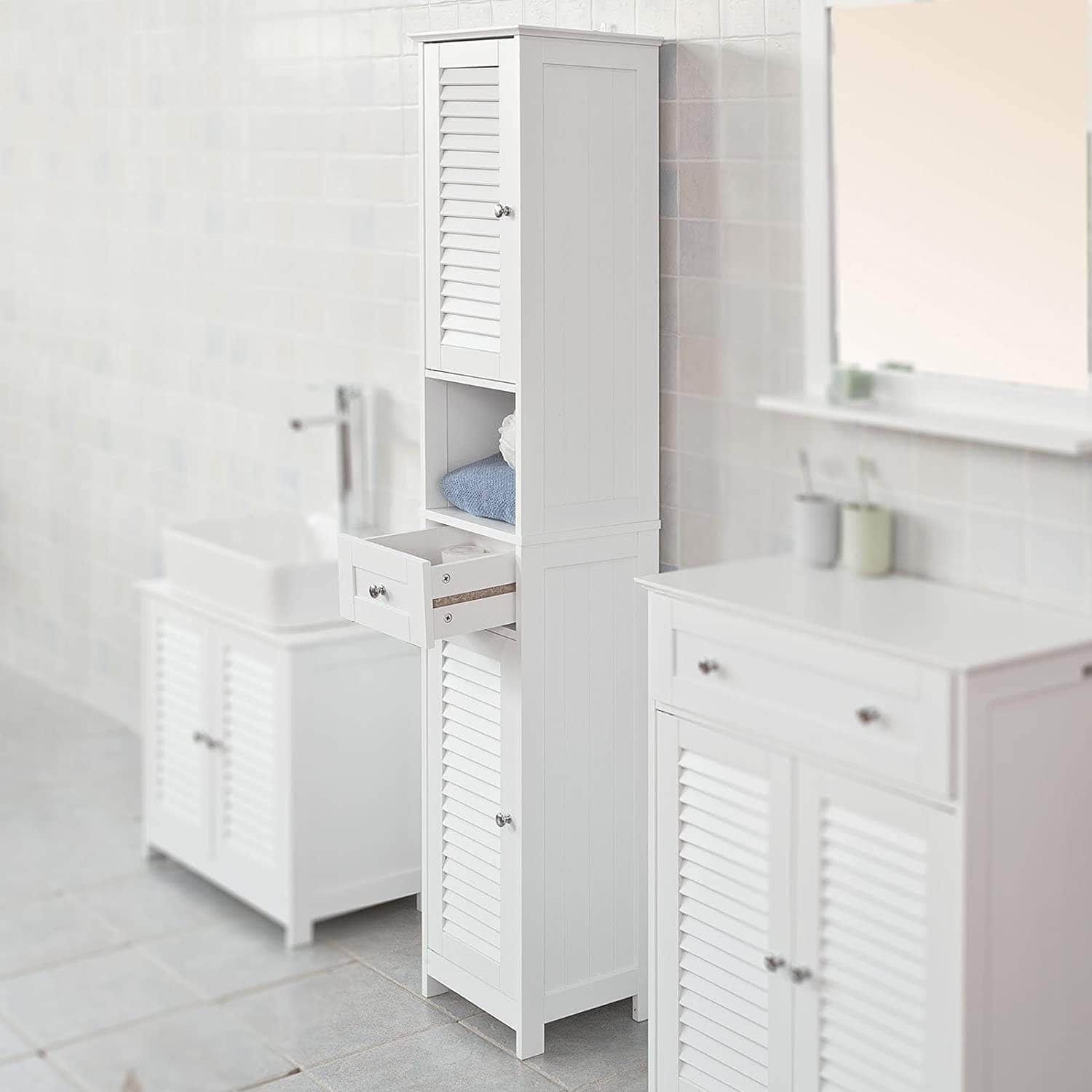 Freestanding Tall Bathroom Cabinet