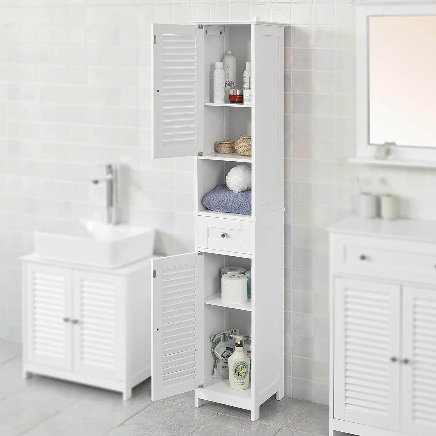 Freestanding Tall Bathroom Cabinet