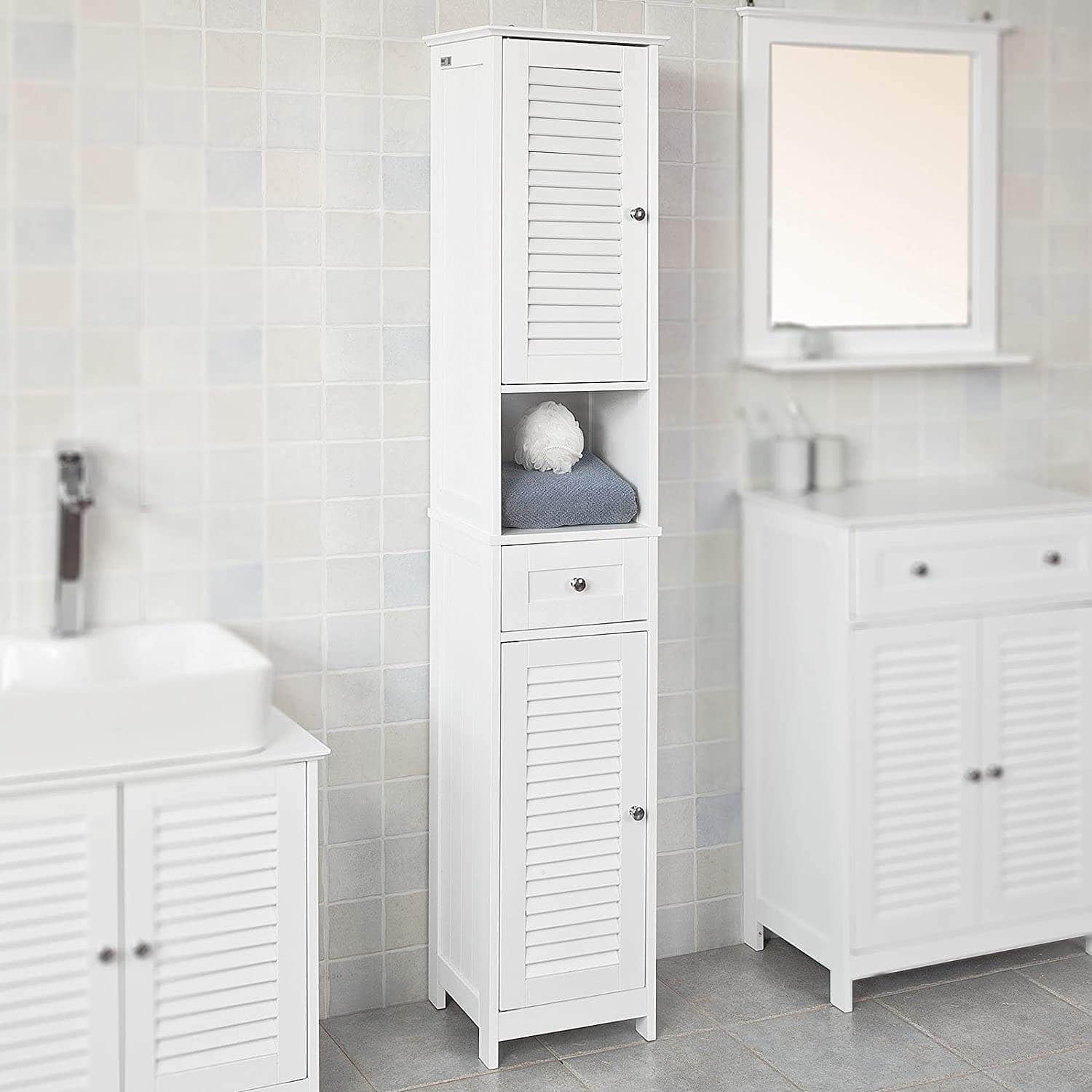 Freestanding Tall Bathroom Cabinet