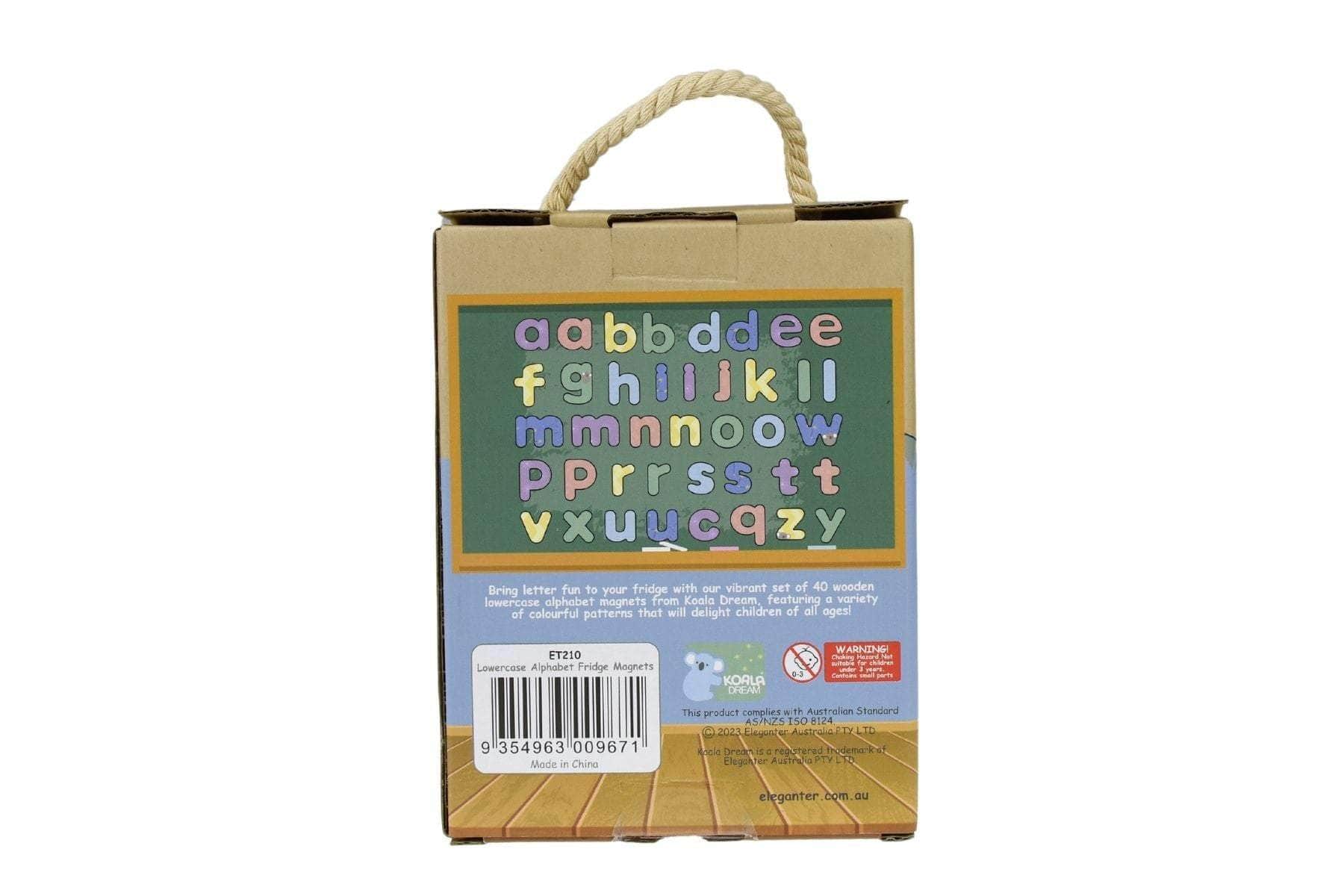 Fridge friends magnetic alphabet lowercase 40pcs
