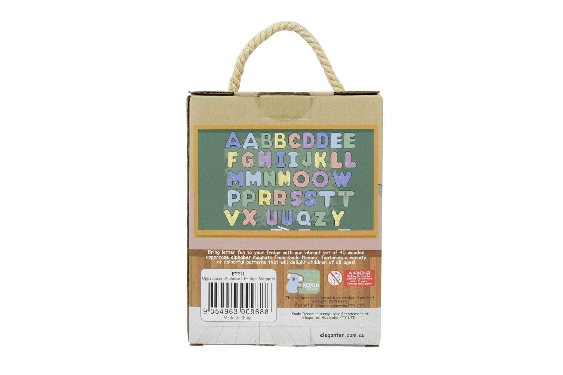 Fridge friends magnetic alphabet uppercase 40pcs