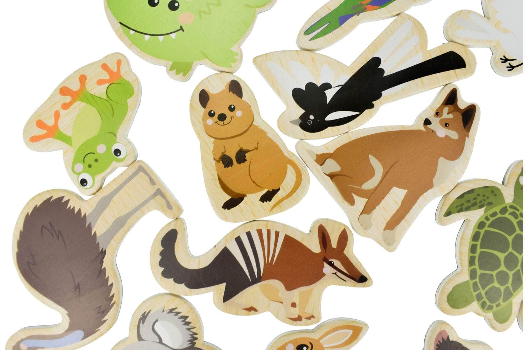 Fridge friends magnetic australian animals 24pcs