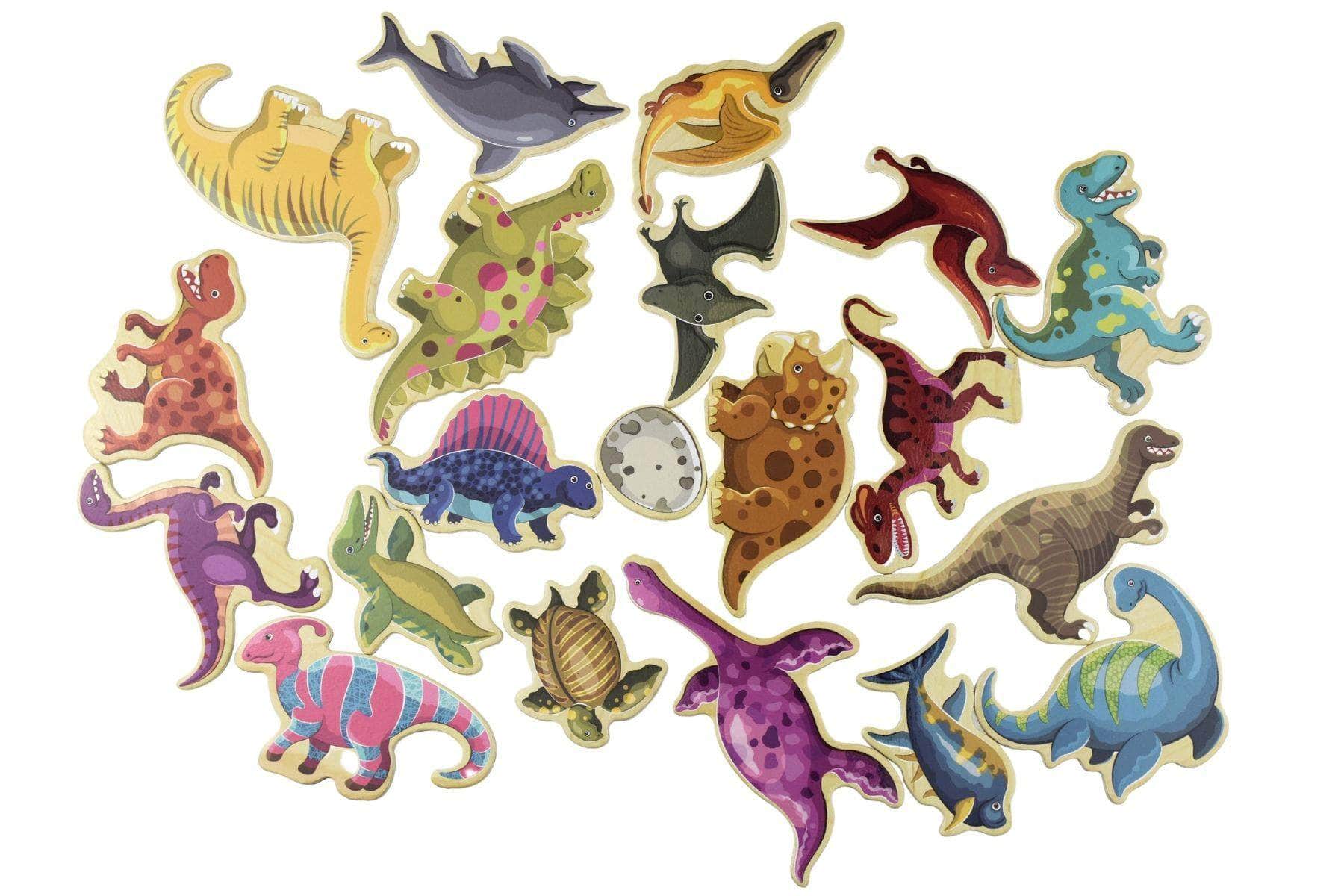 Fridge friends magnetic dinosaurs 20pcs