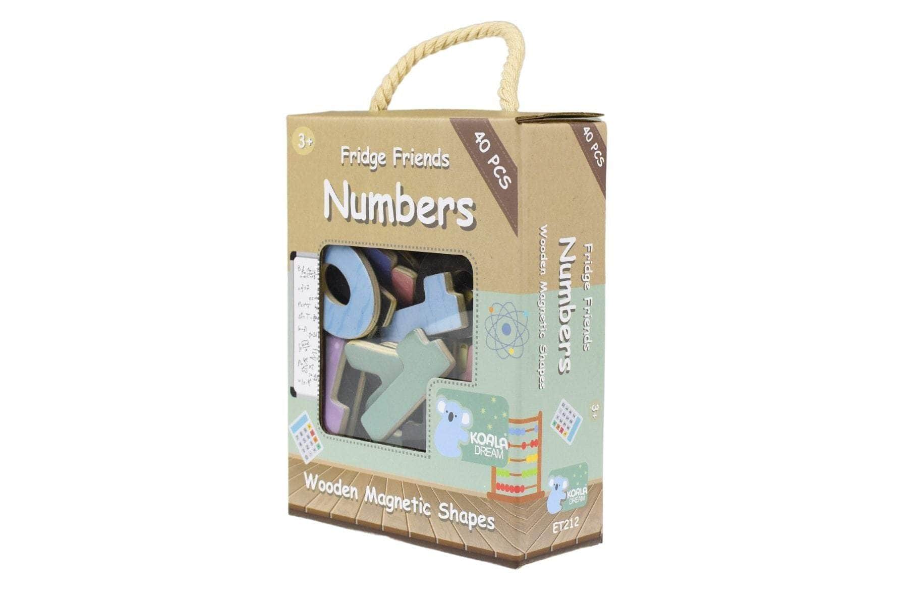 Fridge friends magnetic numbers 40pcs
