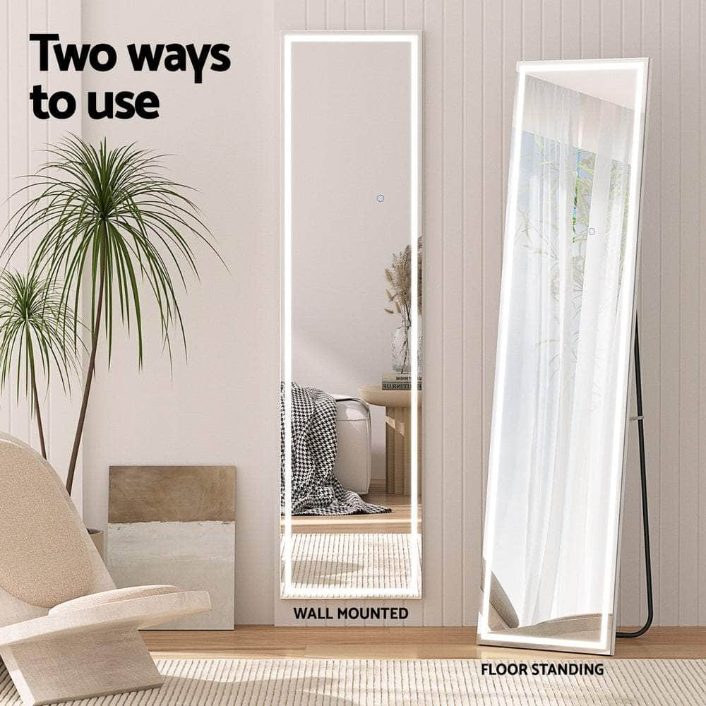 Full-Length Floor Wall Mirrors Led Light