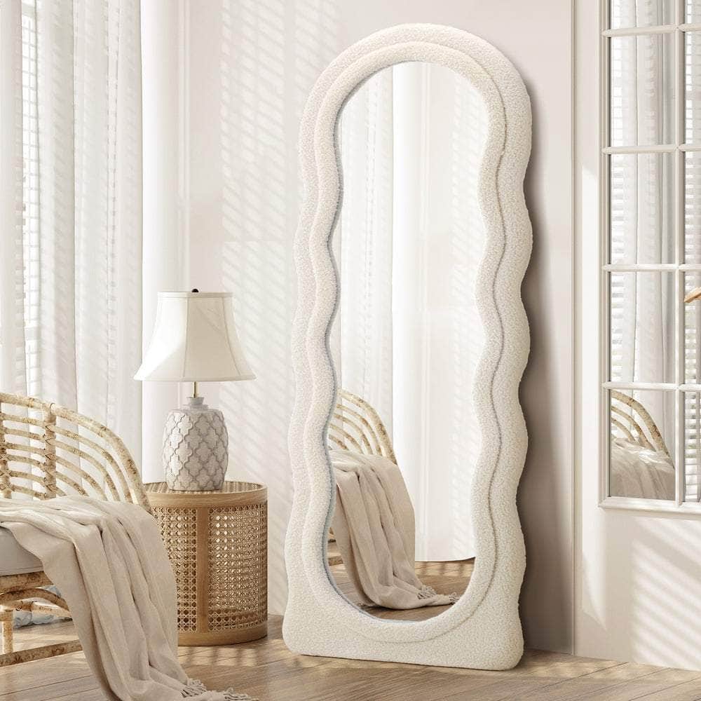 Full Length Mirror 160cm Boucle Floor Mirrors | 160Cm