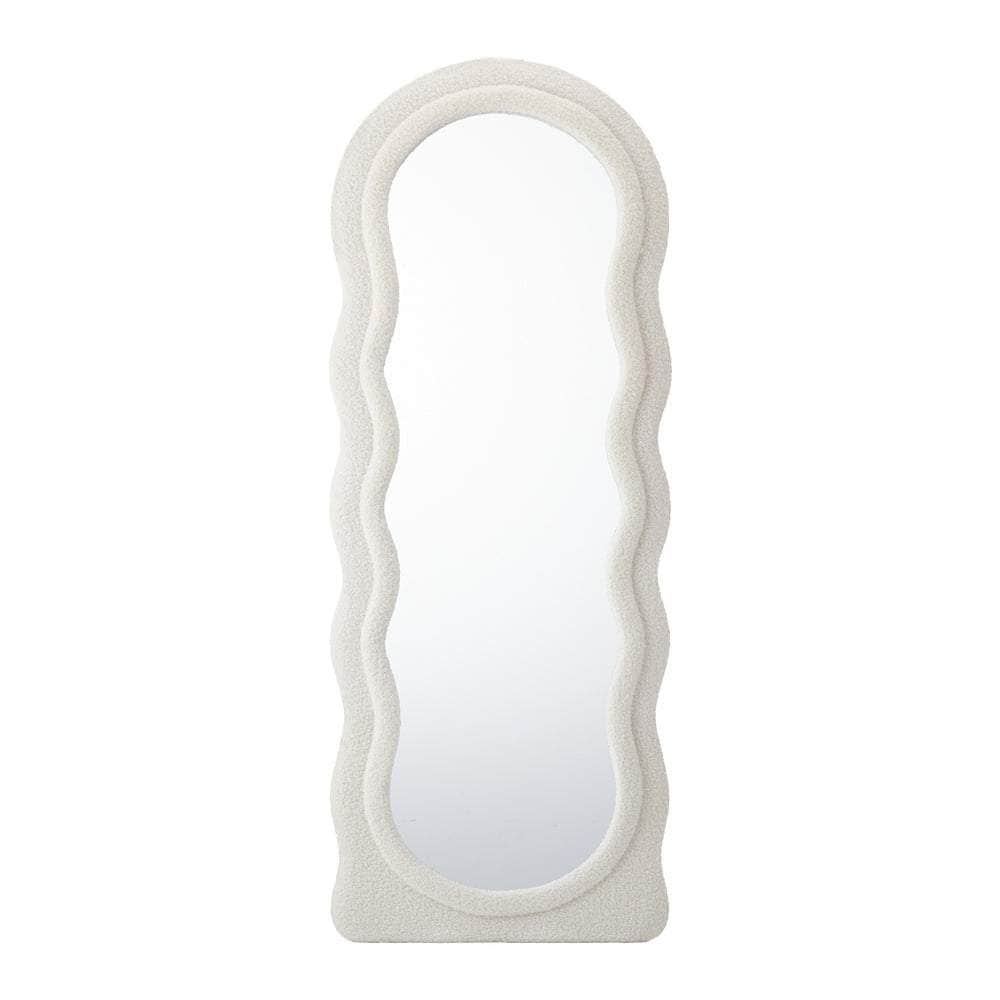 Full Length Mirror 160cm Boucle Floor Mirrors, 160Cm