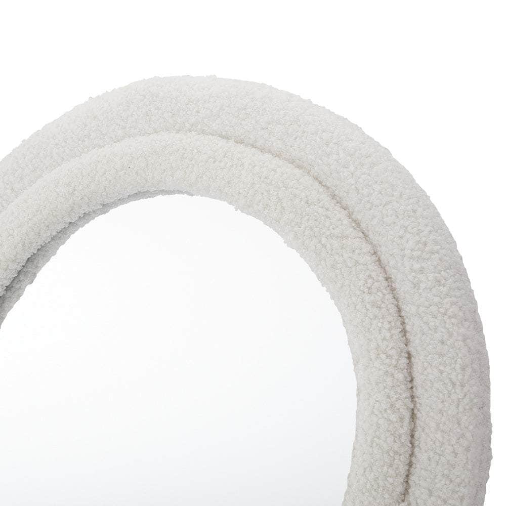 Full Length Mirror 160cm Boucle Floor Mirrors - 160Cm