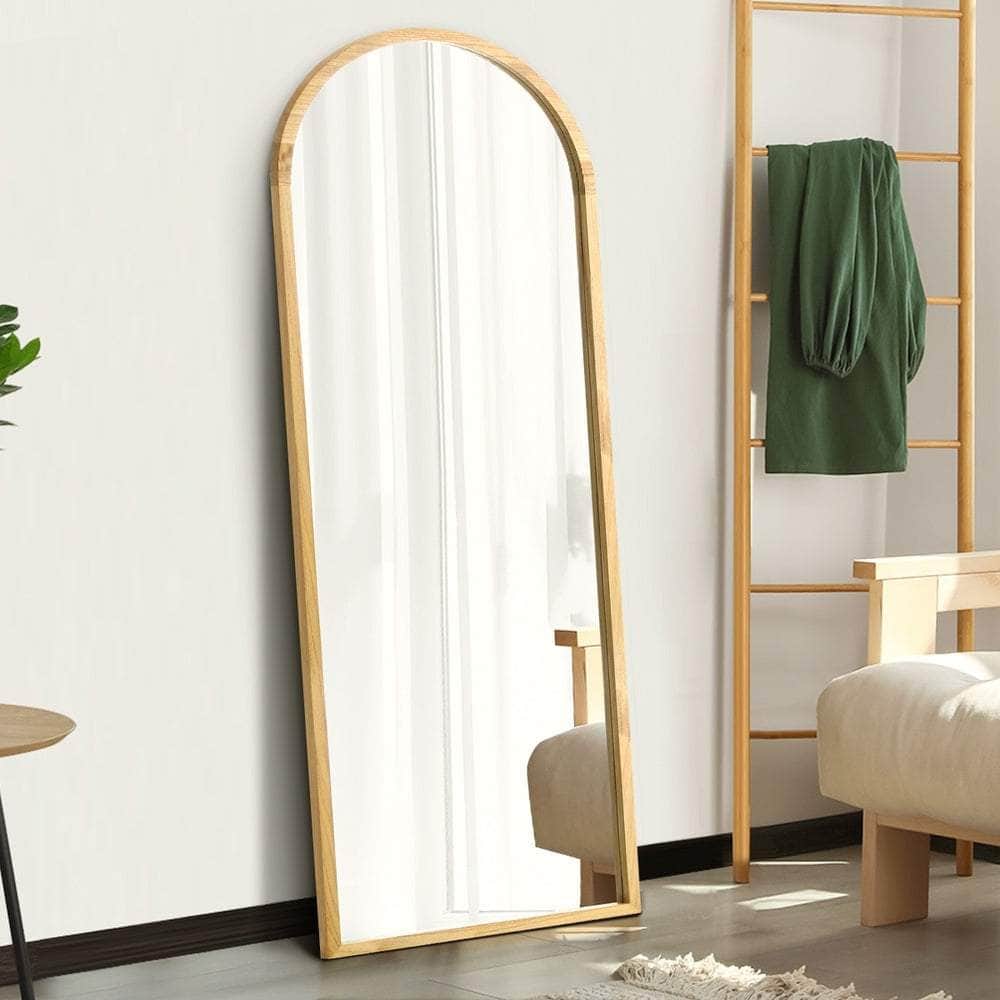 Full Length Mirror Arched Wooden