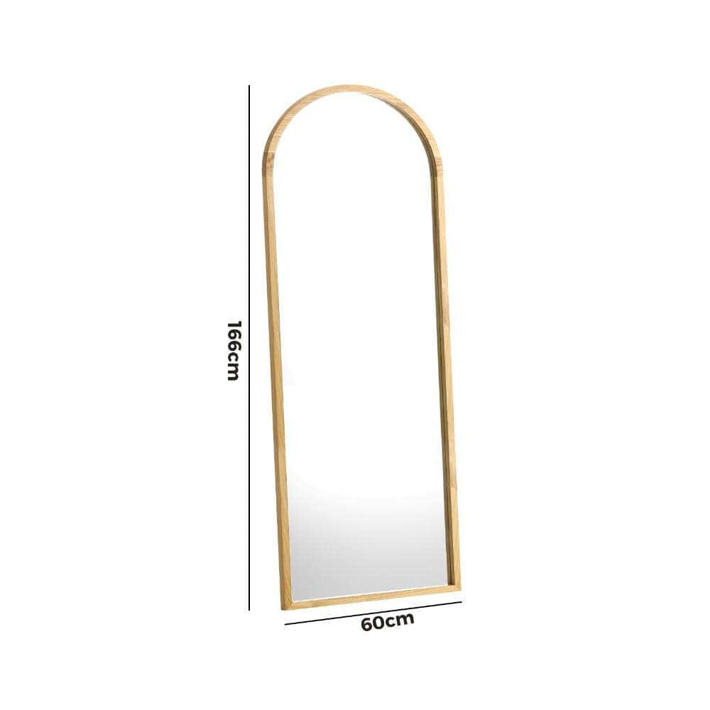 Full Length Mirror Arched Wooden