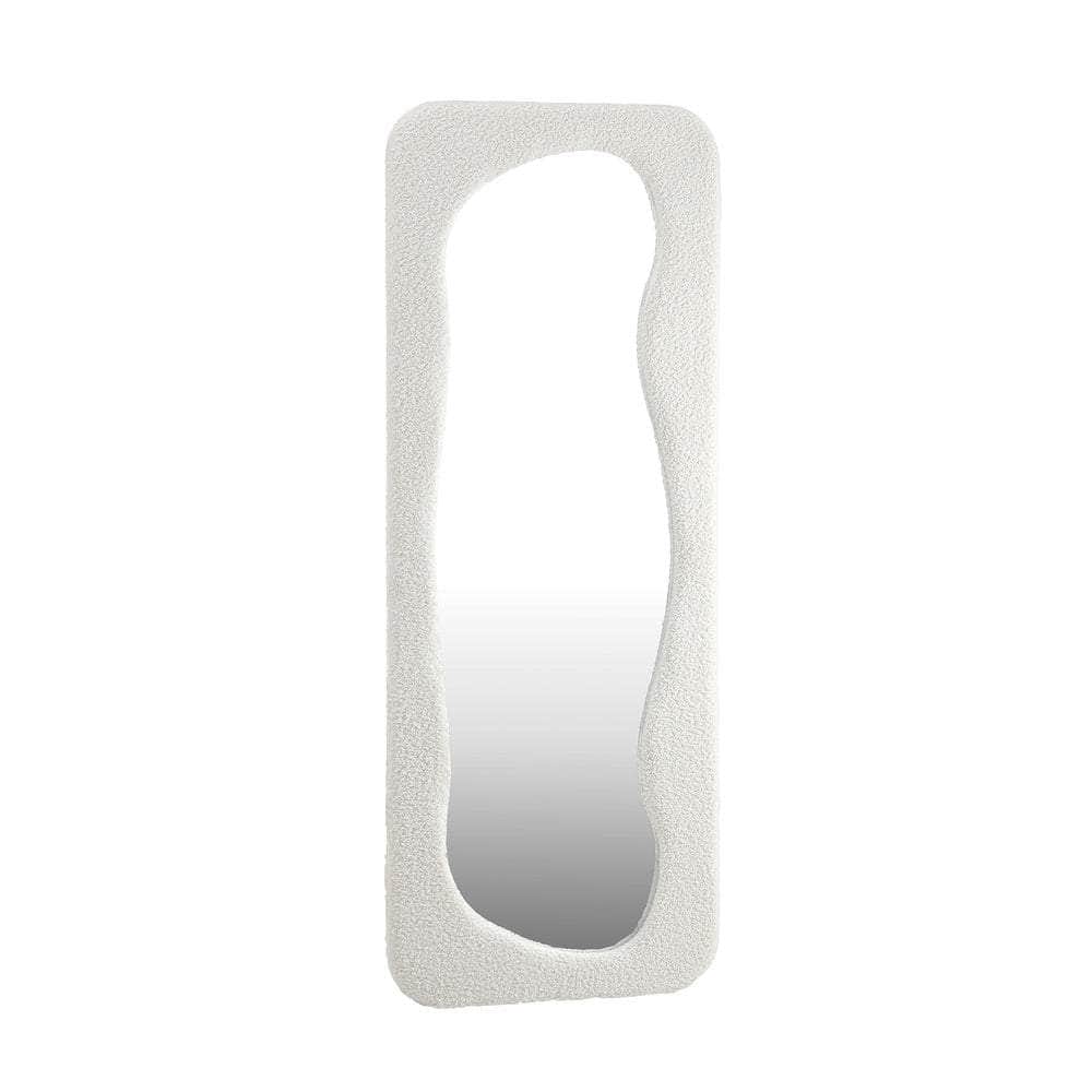 Full Length Mirror Boucle Frame Floor Mirrors