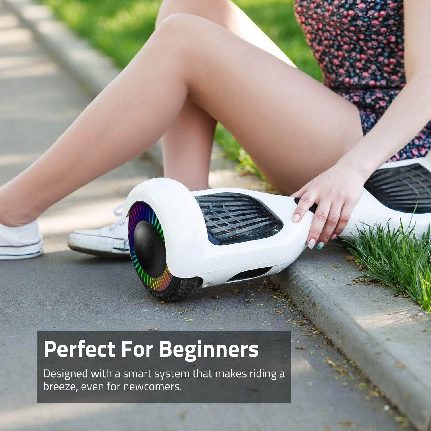 Funado Smart-S Rg1 Hoverboard White Fnd-Hb-101-Qk