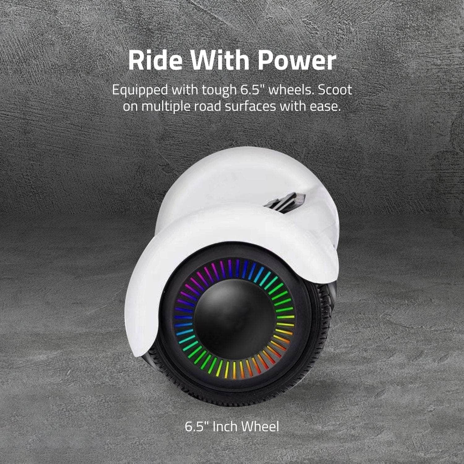 Funado Smart-S Rg1 Hoverboard White Fnd-Hb-101-Qk