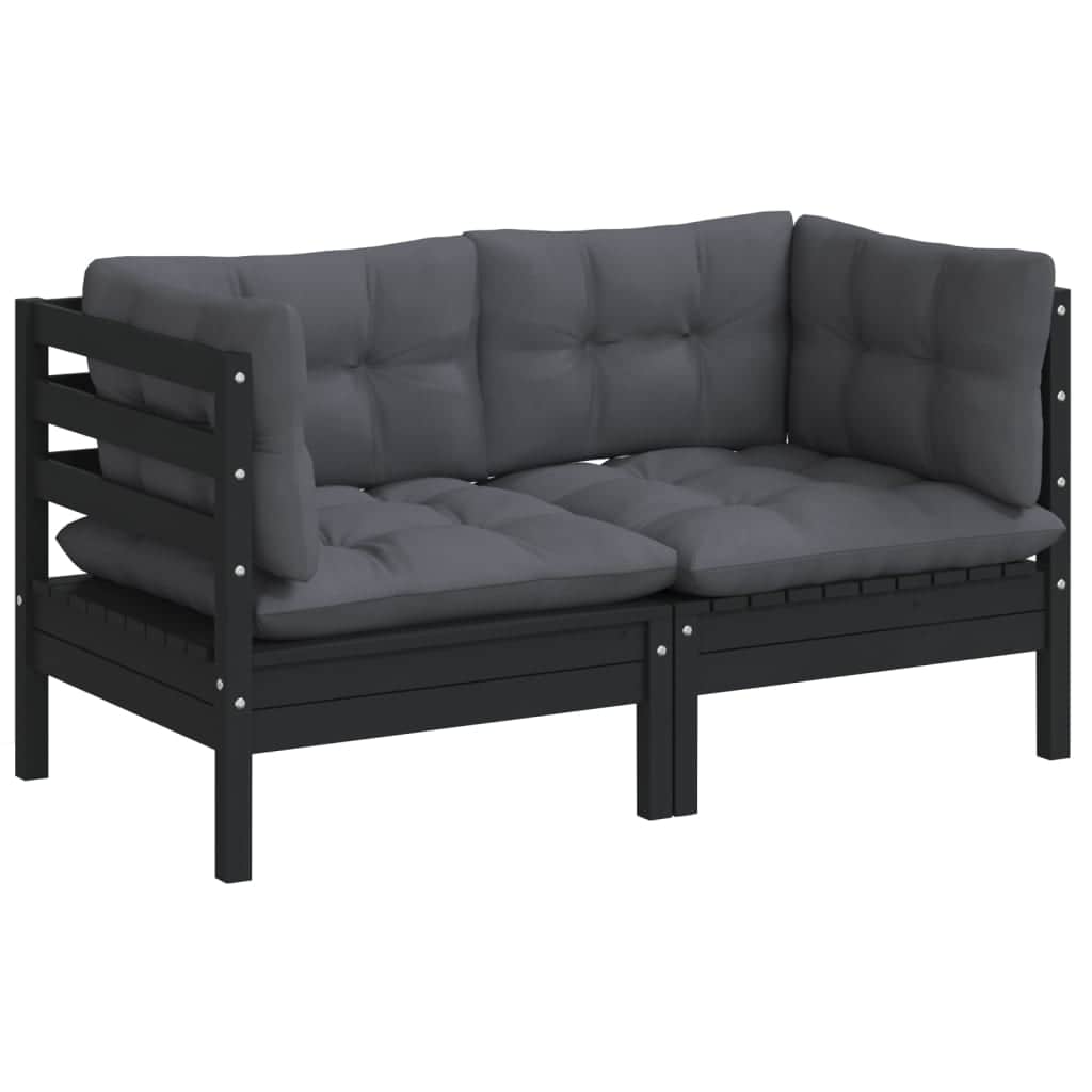 Functional 2 Seater Garden Sofa with Outdoor Retreat Patio Relax