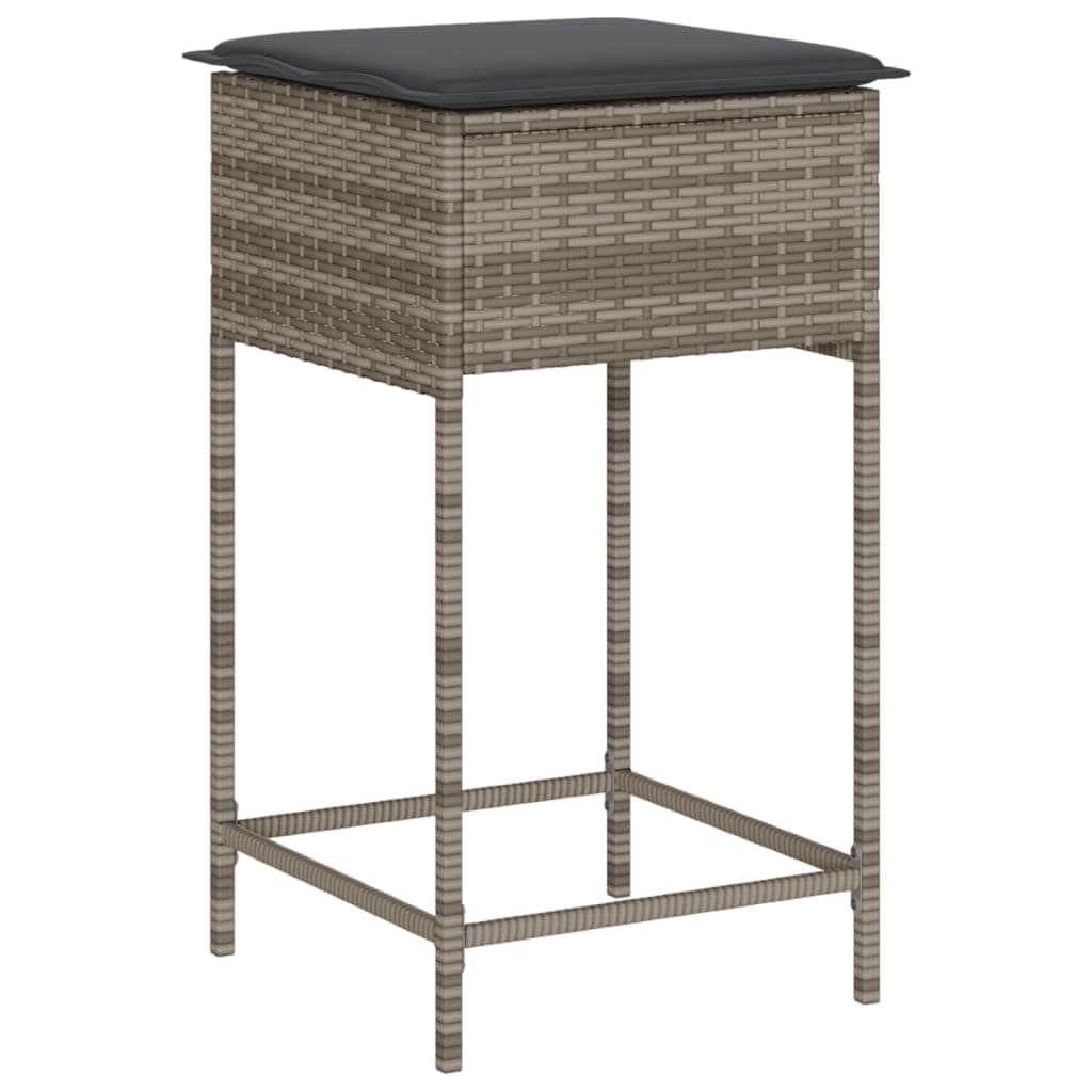 Functional 3 Piece Garden Bar Set Indoor Outdoor Use Outdoor Living