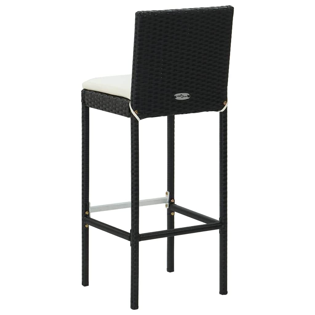 Functional 3 Piece Garden Bar Set Indoor Outdoor Use Urban Style