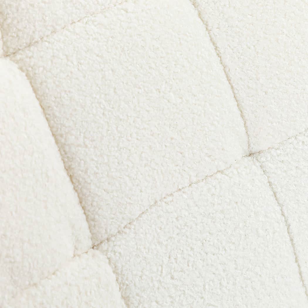 Functional Fleece Rocking Chair  Adjustable Height Classic Durable