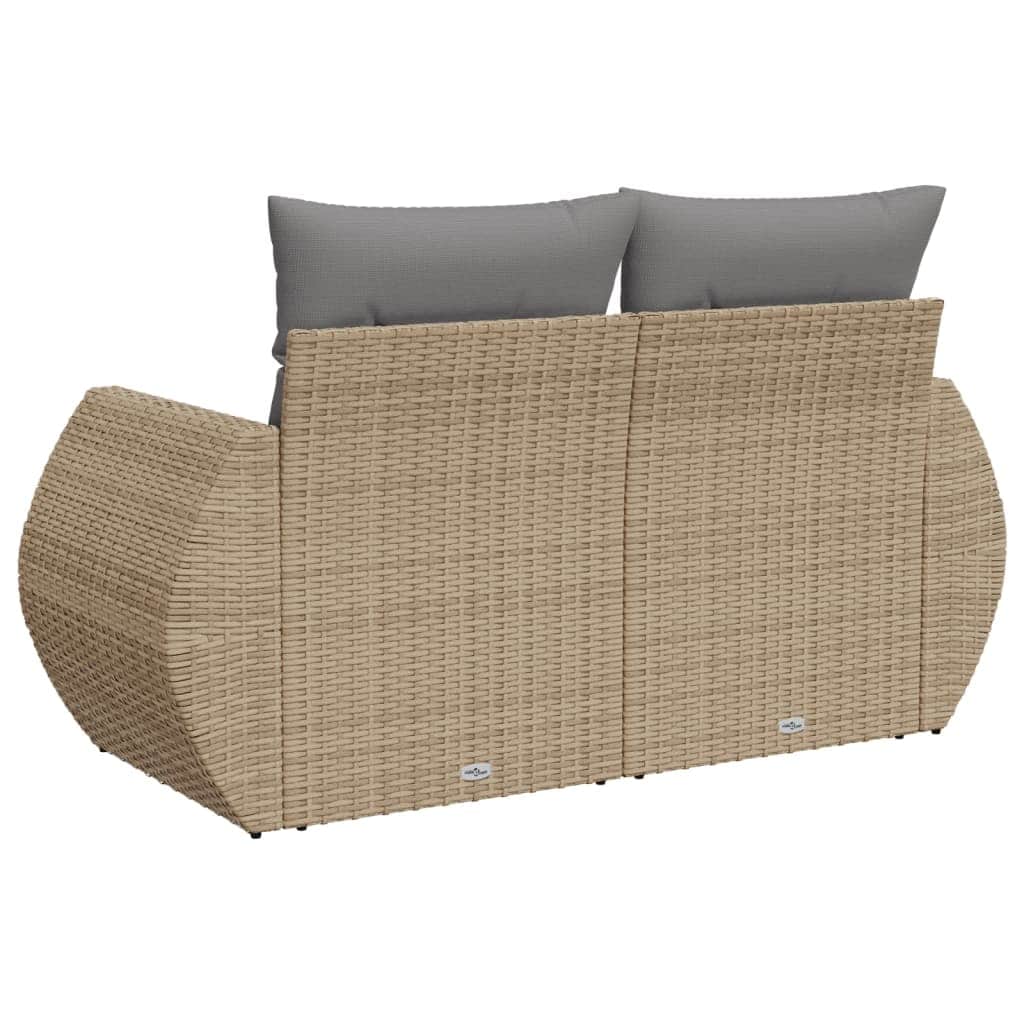 Functional Garden Sofa with Cushions 2 Daily Living Essential Urban Style