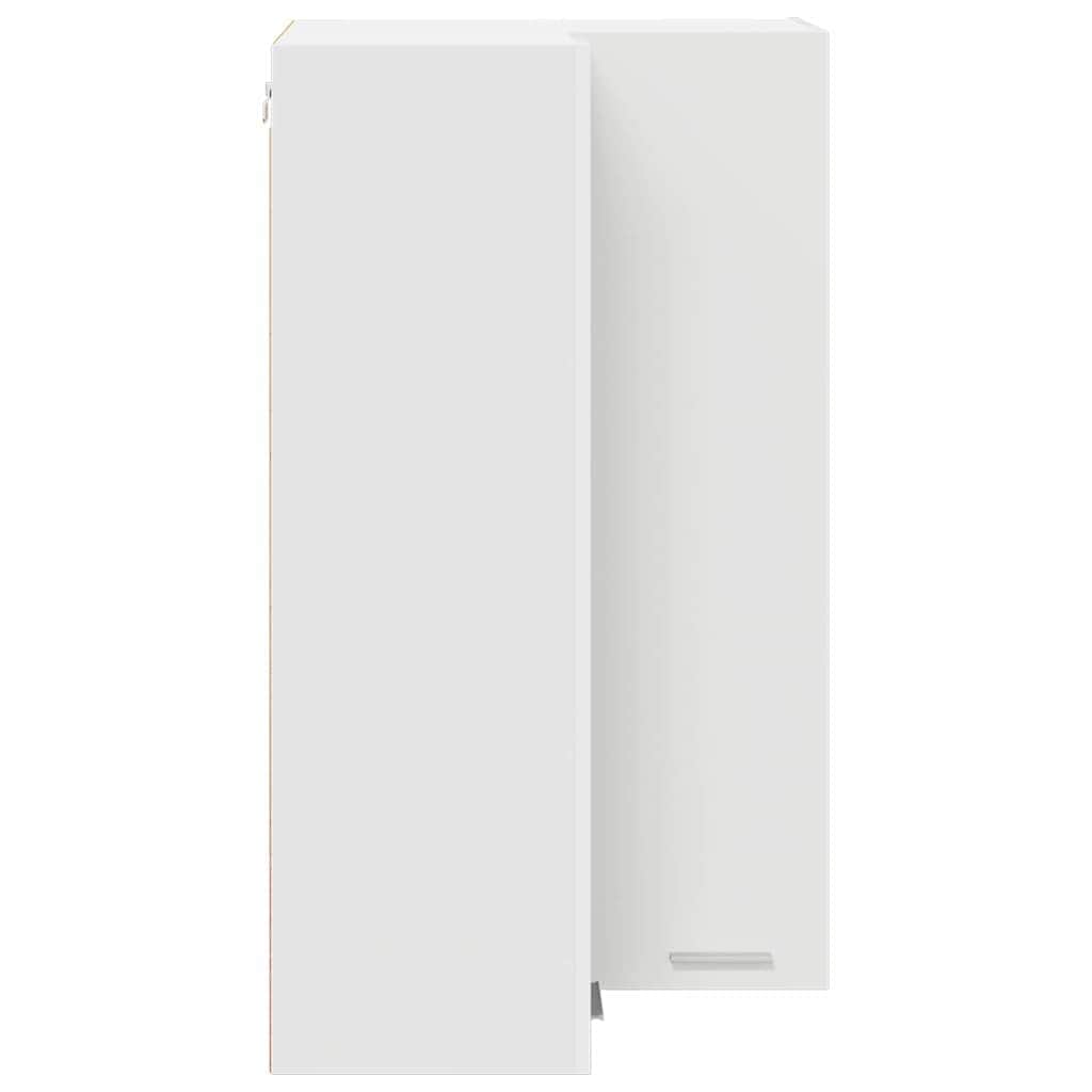Functional Hanging Cabinet Riga White Engineered Wood