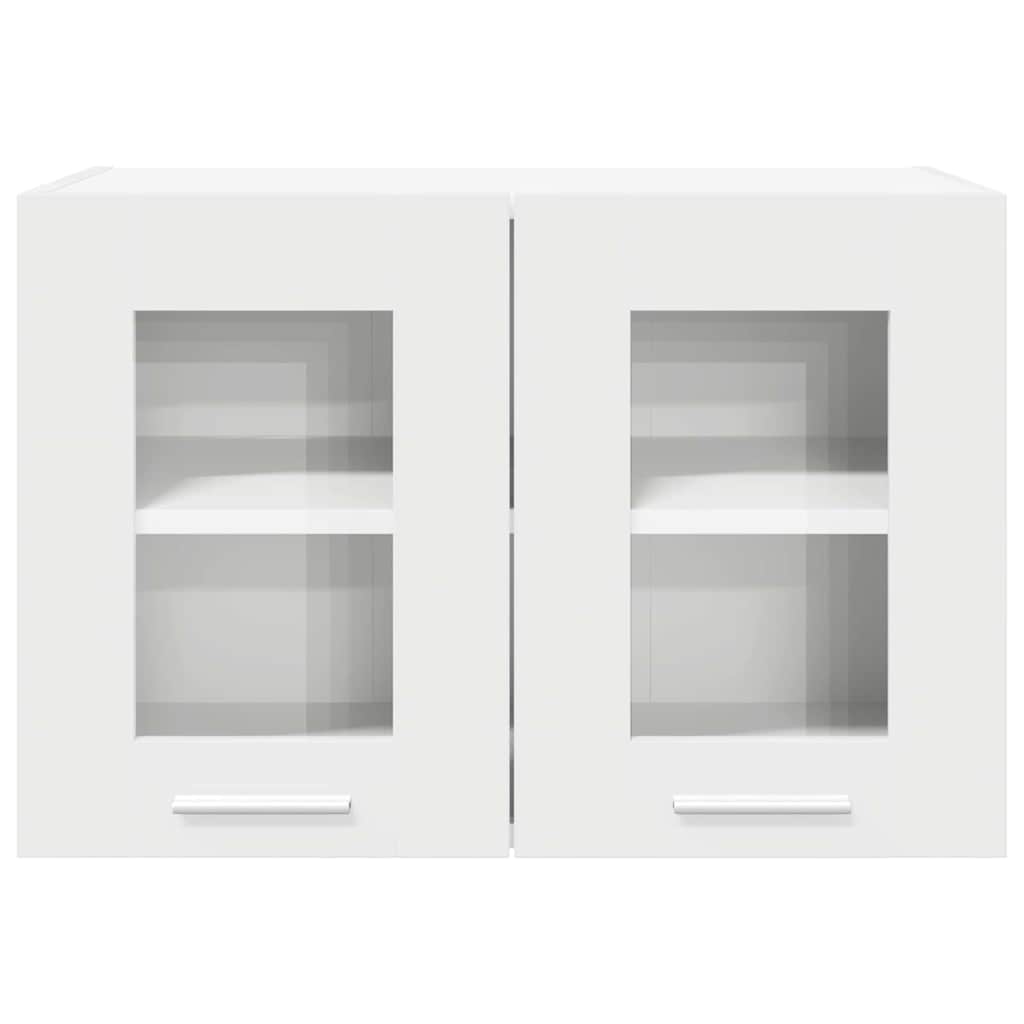 Functional Hanging Cabinet with Shelf Riga 2 pcs White - Designer