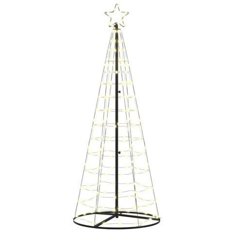 Functional LED Christmas Tree Warm White Iron - High Quality Build
