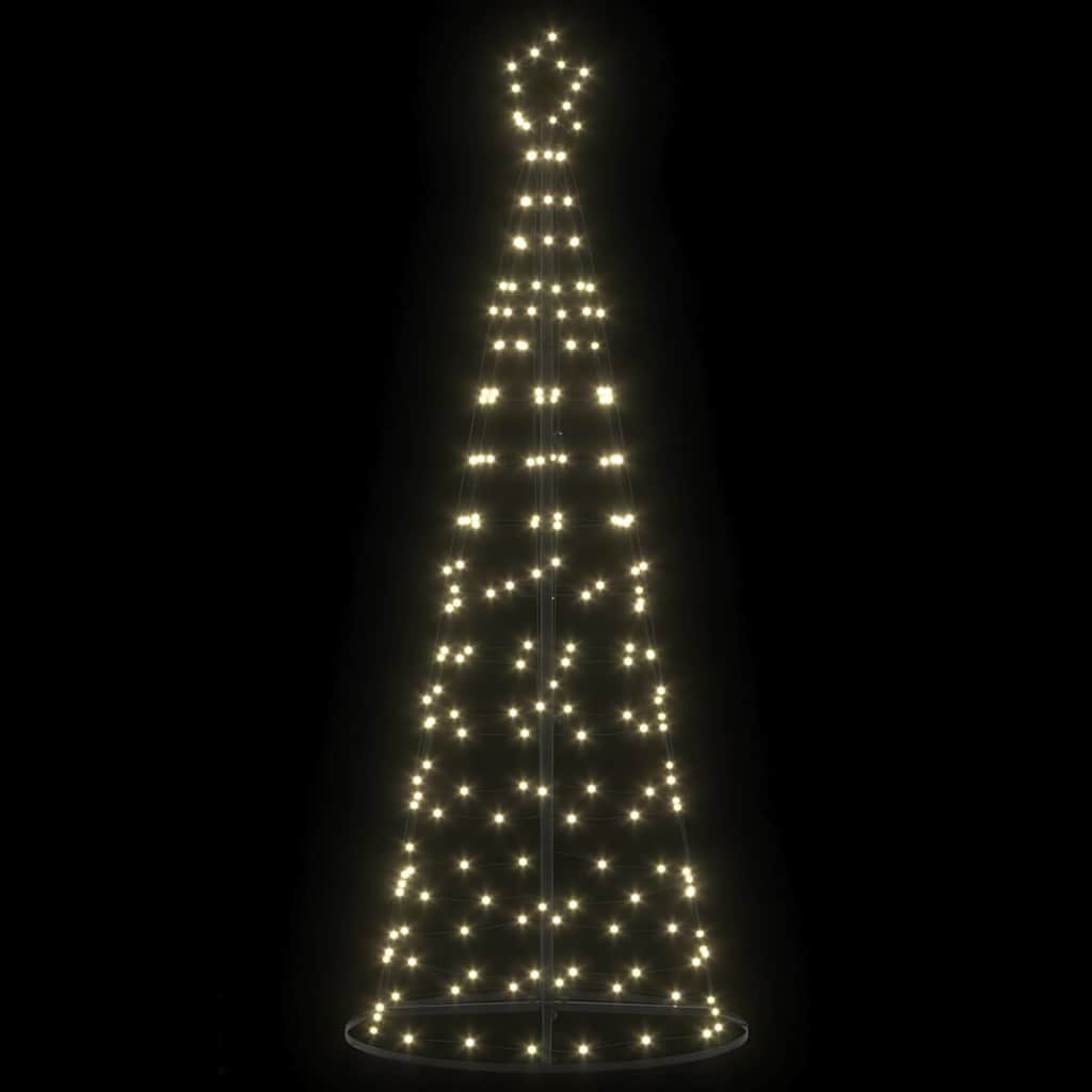 Functional LED Christmas Tree Warm White Iron - High Quality Build