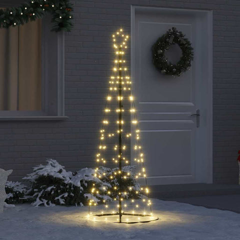 Functional LED Christmas Tree Warm White Iron - High Quality Build