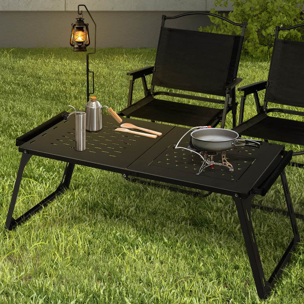 Functional Multifunctional Folding Desktop L Large  Wood Finish