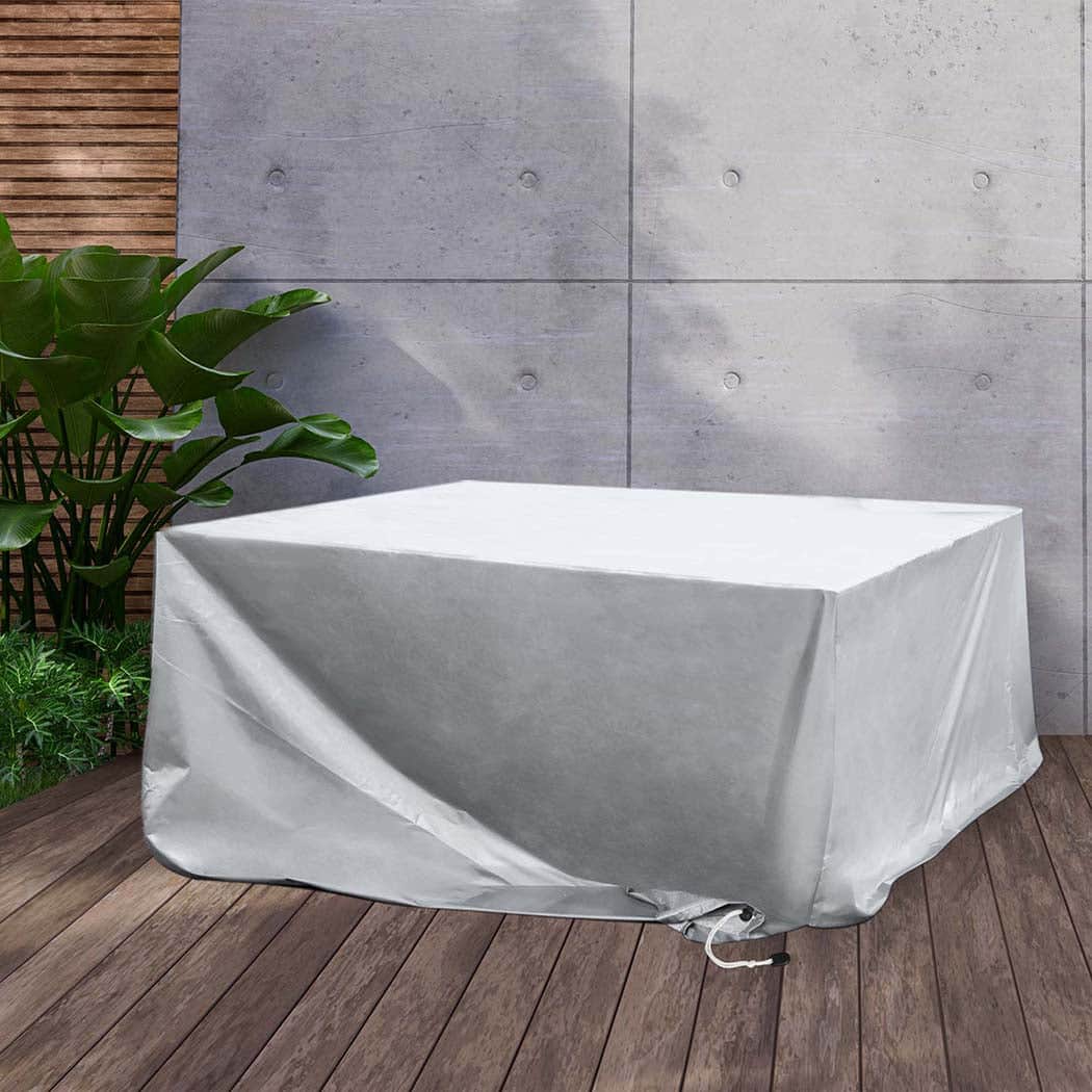 Functional Outdoor Furniture Cover Waterproof Silver 10cm Extension